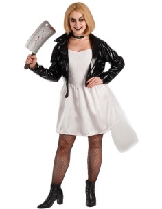 Hochwertiges Kostüm für einen diabolischen Clown-Braut in Größe M - ideal für Karneval, Themenpartys und besondere Veranstaltung